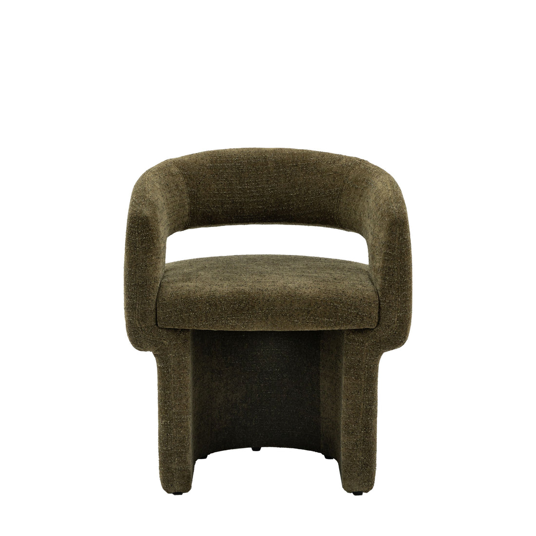 Sloane Dining Chair Green Boucle