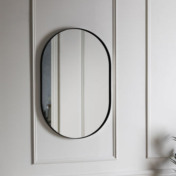 Hurston Elipse Mirror Black