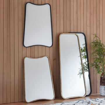 Kurva Mirror Gold Rectangle