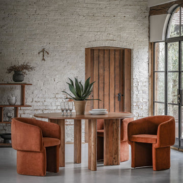 Holm Dining Chair Rust