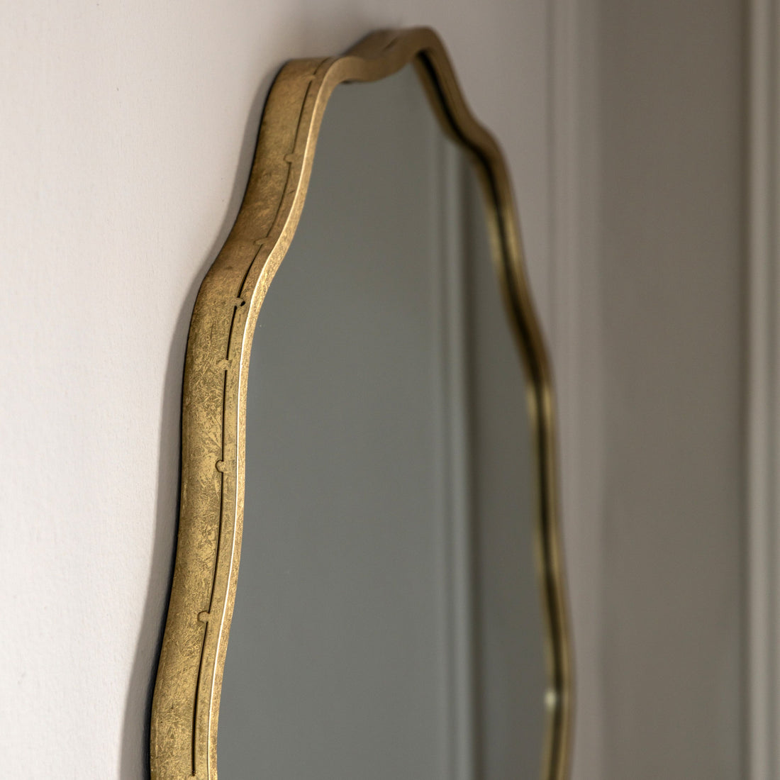 Sloane Round Mirror Gold