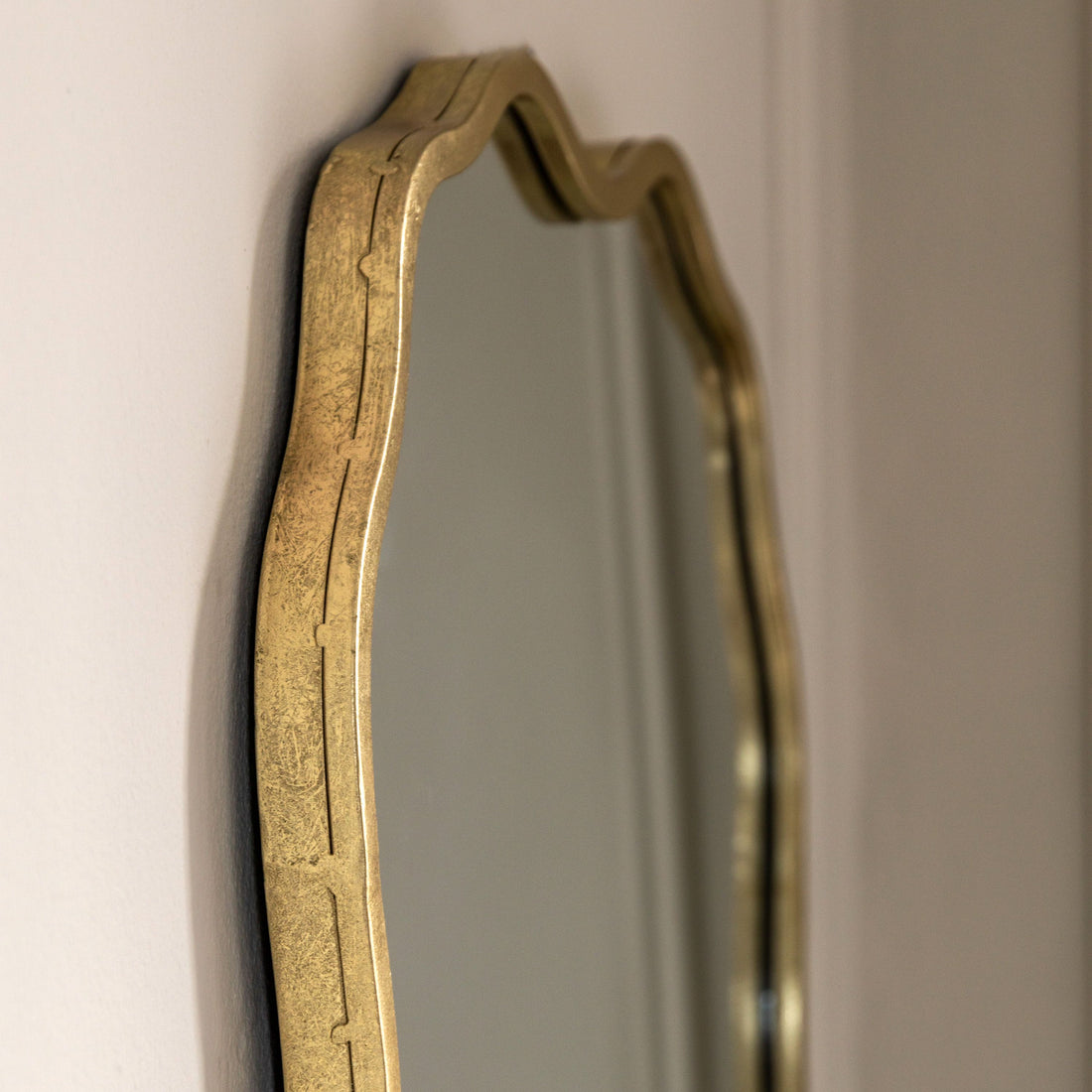 Sloane Rectangle Mirror Gold