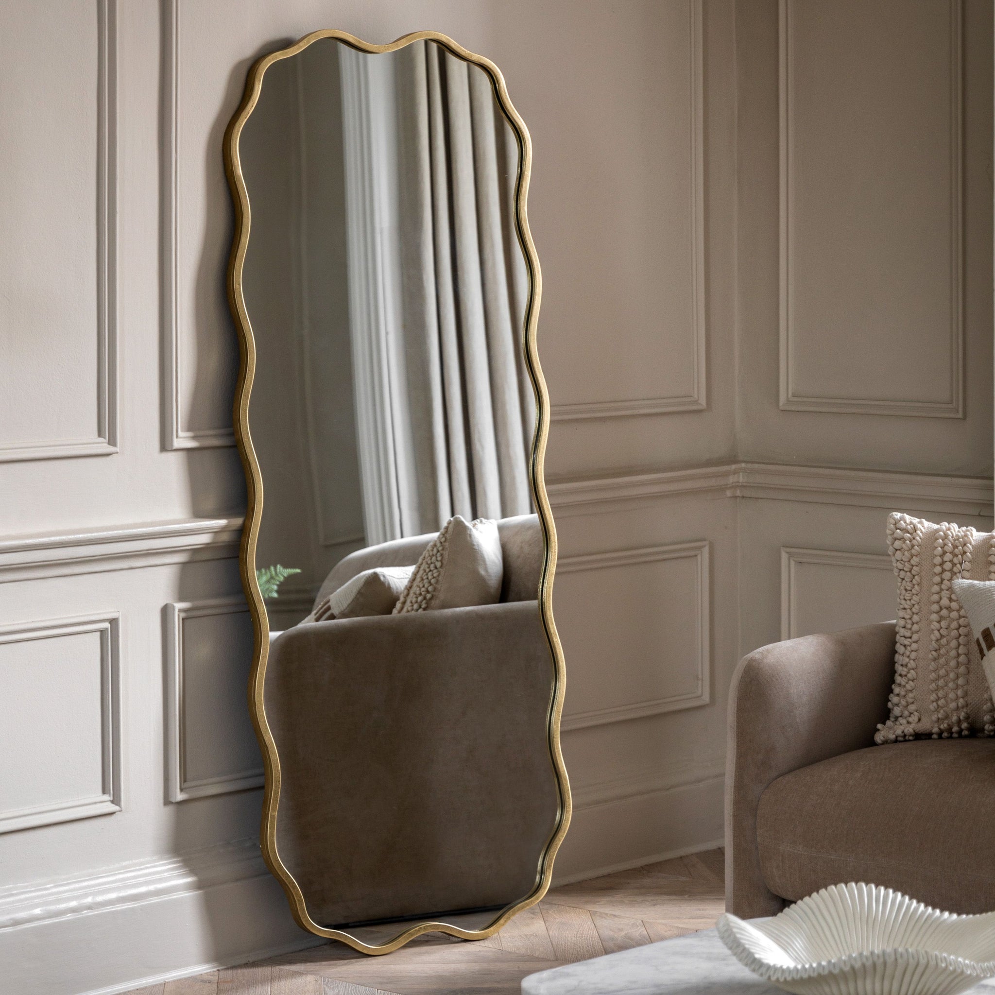Sloane Leaner Mirror Gold