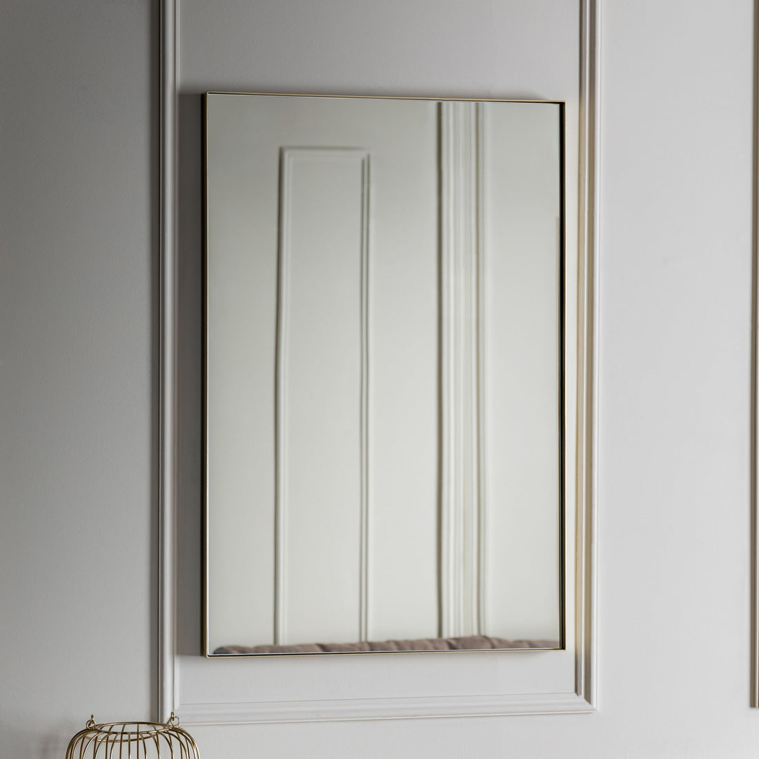 Hurston Rectangle Mirror Champagne