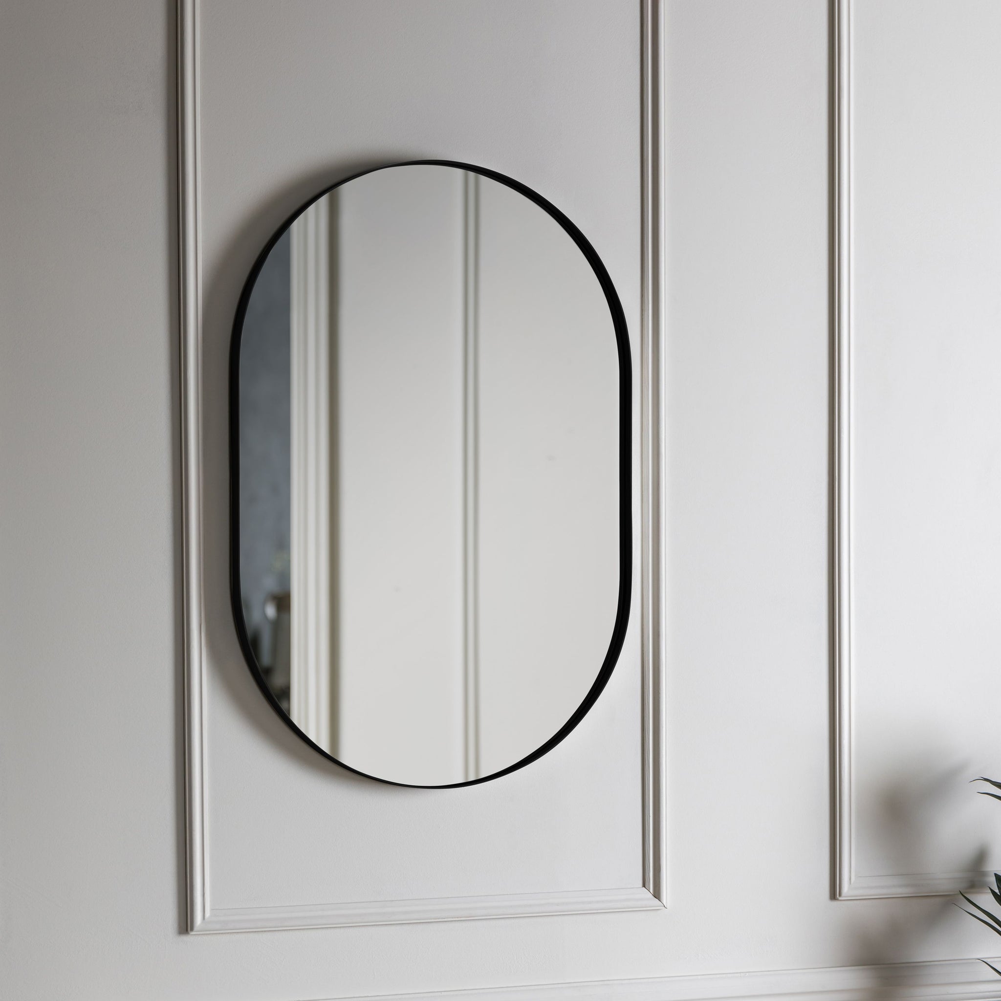 Hurston Elipse Mirror Black