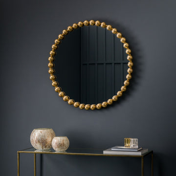 Ceretti Mirror Round Gold