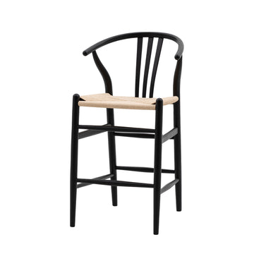 Whitney Bar Stool Black