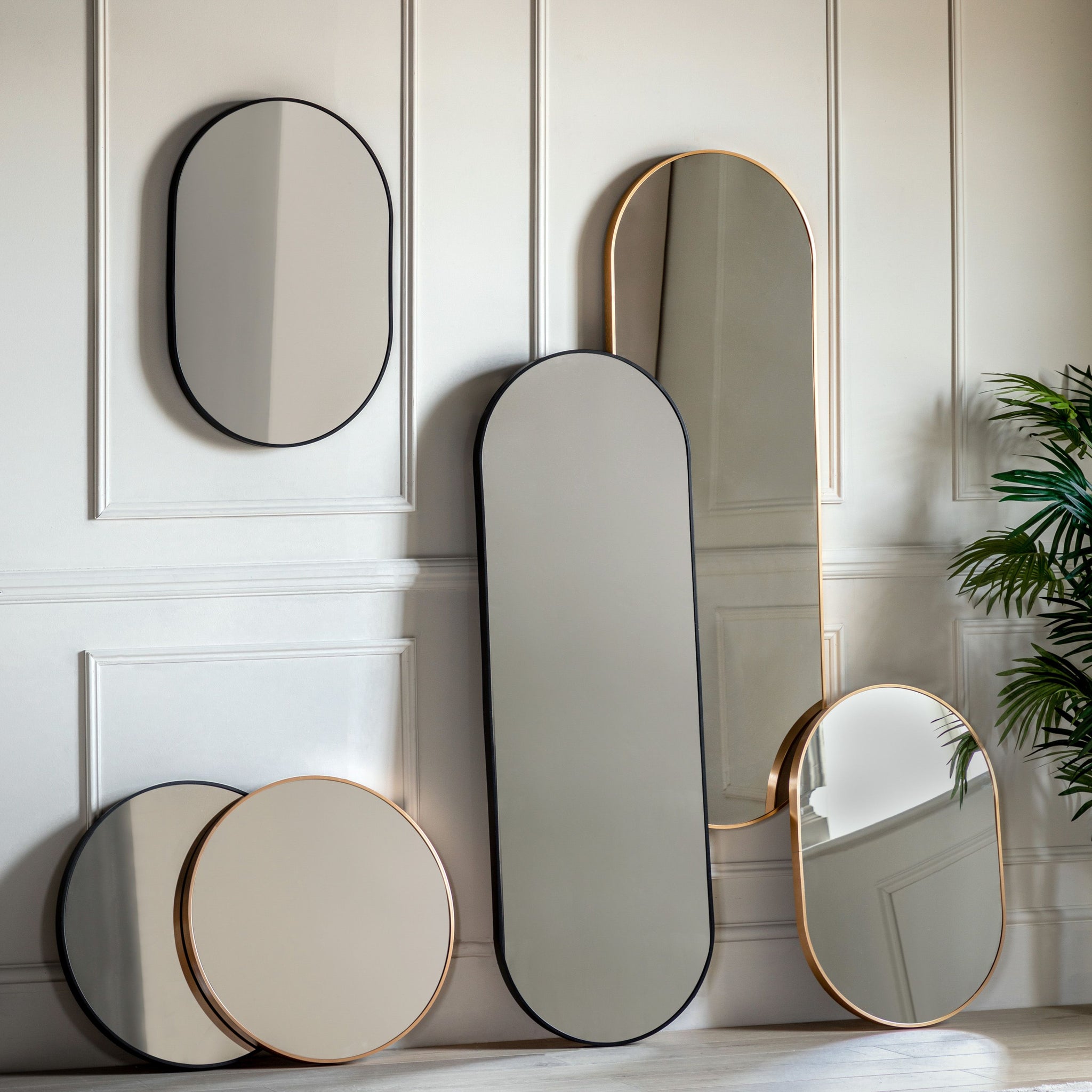 Yardley Mirror Gold Large