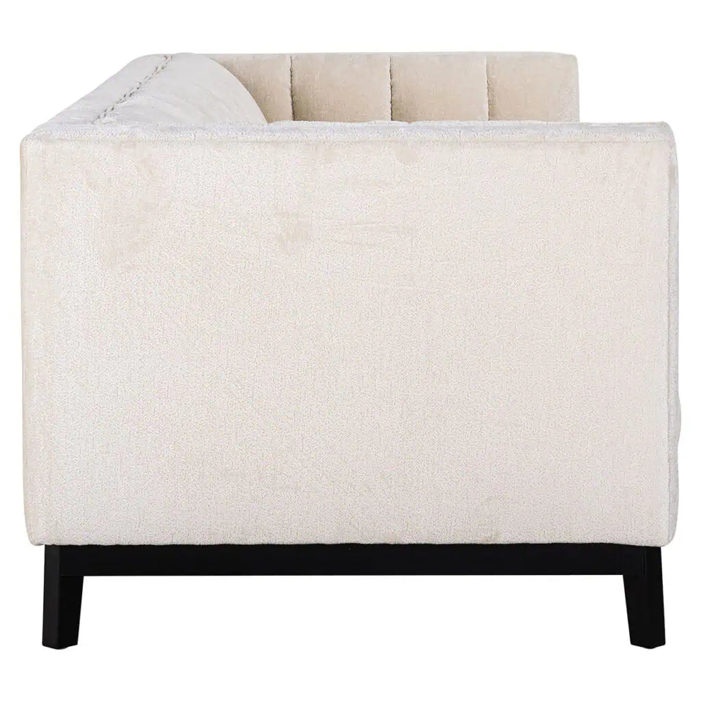 Beaudy Large Sofa White